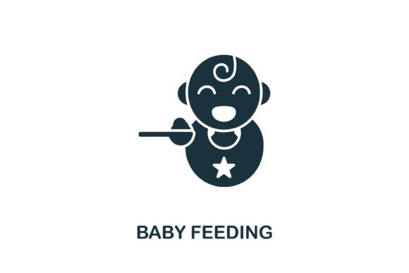 Baby Feeding Icon: A Simple Design Solution for Modern Visual Communication