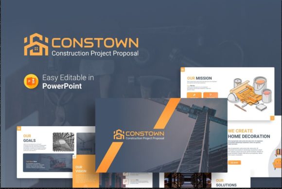 Constown – Construction Project: A Modern Presentation Solution