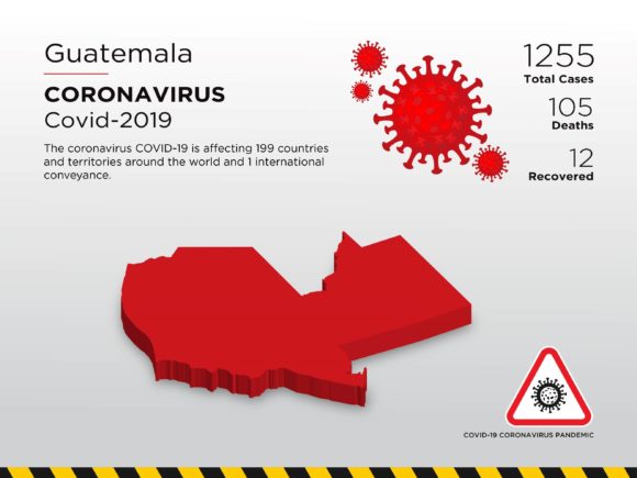 Guatemala 3D Map: Tracking Coronavirus Impact Visually