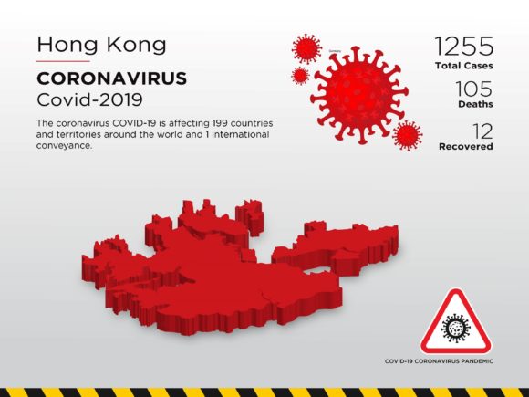 Hong Kong 3D Map: Visualizing Global Pandemic Impact