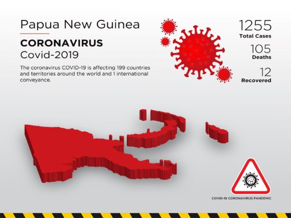 How the Papua New Guinea Affected Country 3D Map Is Shaping Modern Data Visualization in the Age of Pandemics