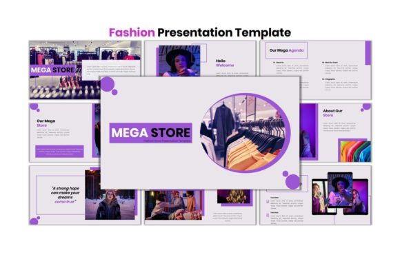 Mega Store PowerPoint Template