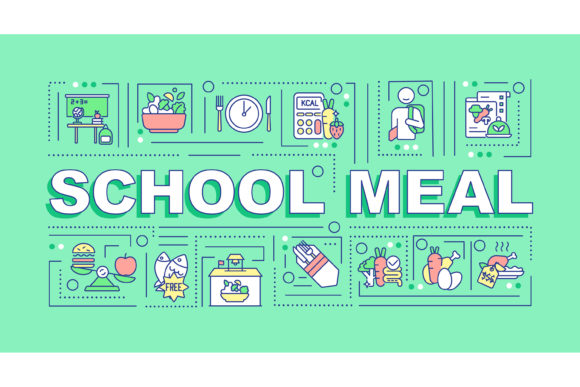 School Meal Word Concepts Banner: A Visual Tool for Promoting Healthy Eating in Education
